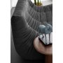 Atelier del Sofa Sofa sa 3 sedišta Bocek Dark Grey - slika 3
