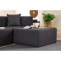 Atelier del Sofa Ugaona sofa Raks Anthracite - slika 4