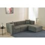 Atelier del Sofa Ugaona sofa Raks Grey - slika 3