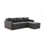 Atelier del Sofa Ugaona sofa-krevet Saros Anthracite - slika 5