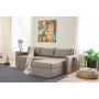 Atelier del Sofa Ugaona sofa-krevet Saros Brown - slika 3