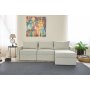 Atelier del Sofa Ugaona sofa-krevet Saros Cream - slika 2