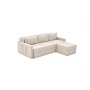 Atelier del Sofa Ugaona sofa-krevet Saros Cream - slika 4