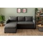 Atelier del Sofa Ugaona sofa-krevet Kado Dark Grey - slika 3