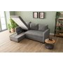 Atelier del Sofa Ugaona sofa-krevet Kado Light Grey - slika 4