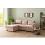 Atelier del Sofa Ugaona sofa-krevet Kado Mink - slika 2