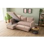 Atelier del Sofa Ugaona sofa-krevet Kado Mink - slika 5