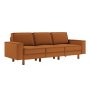 Atelier del Sofa Sofa sa 3 sedišta Sparrow Extra 3 Caramel Walnut - slika 1