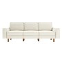 Atelier del Sofa Sofa sa 3 sedišta Sparrow Extra 3 Milk Froth Walnut - slika 2