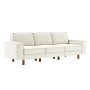 Atelier del Sofa Sofa sa 3 sedišta Sparrow Extra 3 Milk Froth Walnut - slika 1