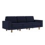 Atelier del Sofa Sofa sa 3 sedišta Sparrow Extra 3 Night Blue Walnut - slika 1