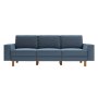 Atelier del Sofa Sofa sa 3 sedišta Sparrow Extra 3 Ocean Blue Walnut - slika 2