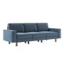 Atelier del Sofa Sofa sa 3 sedišta Sparrow Extra 3 Ocean Blue Walnut - slika 1