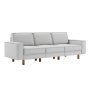 Atelier del Sofa Sofa sa 3 sedišta Sparrow Extra 3 Pebble Walnut - slika 1