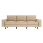 Atelier del Sofa Sofa sa 3 sedišta Sparrow Extra 3 Sand Walnut - slika 2