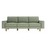 Atelier del Sofa Sofa sa 3 sedišta Sparrow Extra 3 Sea Green Walnut - slika 2