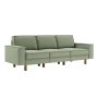 Atelier del Sofa Sofa sa 3 sedišta Sparrow Extra 3 Sea Green Walnut - slika 1