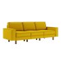 Atelier del Sofa Sofa sa 3 sedišta Sparrow Extra 3 Sunflower Walnut - slika 1