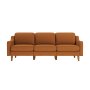 Atelier del Sofa Sofa sa 3 sedišta Robin Extra 3 Caramel Walnut - slika 2