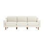 Atelier del Sofa Sofa sa 3 sedišta Robin Extra 3 Milk Froth Walnut - slika 2