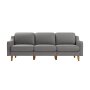 Atelier del Sofa Sofa sa 3 sedišta Robin Extra 3 Obsidian Walnut - slika 2