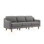 Atelier del Sofa Sofa sa 3 sedišta Robin Extra 3 Obsidian Walnut - slika 1