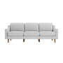 Atelier del Sofa Sofa sa 3 sedišta Robin Extra 3 Pebble Walnut - slika 2