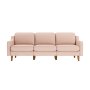 Atelier del Sofa Sofa sa 3 sedišta Robin Extra 3 Salmon Walnut - slika 4
