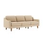 Atelier del Sofa Sofa sa 3 sedišta Robin Extra 3 Sand Walnut - slika 1