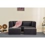 Atelier del Sofa Sofa za 2 sedišta Pirgos Anthracite - slika 2