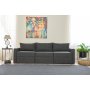 Atelier del Sofa Sofa za 3 sedišta Saros Anthracite - slika 2
