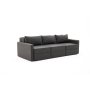 Atelier del Sofa Sofa za 3 sedišta Saros Anthracite - slika 4