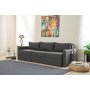 Atelier del Sofa Sofa za 3 sedišta Saros Anthracite - slika 1
