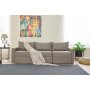 Atelier del Sofa Sofa za 3 sedišta Saros Brown - slika 2