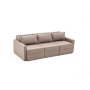Atelier del Sofa Sofa za 3 sedišta Saros Brown - slika 5