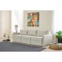 Atelier del Sofa Sofa za 3 sedišta Saros Cream - slika 1