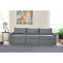 Atelier del Sofa Sofa za 3 sedišta Saros Grey - slika 2