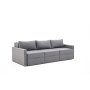 Atelier del Sofa Sofa za 3 sedišta Saros Grey - slika 4