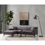 Atelier del Sofa Ugaona sofa New Petra L Corner Anthracite - slika 1