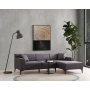 Atelier del Sofa Ugaona sofa New Petra R Corner Anthracite - slika 1