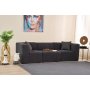 Atelier del Sofa Sofa sa 3 sedišta Raks Anthracite - slika 2