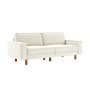 Atelier del Sofa Sofa sa 3 sedišta Sparrow 3 Milk Froth Walnut - slika 1
