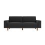 Atelier del Sofa Sofa sa 3 sedišta Sparrow 3 Night Grey Walnut - slika 2