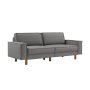 Atelier del Sofa Sofa sa 3 sedišta Sparrow 3 Obsidian Walnut - slika 1