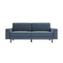 Atelier del Sofa Sofa sa 3 sedišta Sparrow 3 Ocean Blue Walnut - slika 2