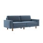 Atelier del Sofa Sofa sa 3 sedišta Sparrow 3 Ocean Blue Walnut - slika 1