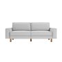 Atelier del Sofa Sofa sa 3 sedišta Sparrow 3 Pebble Walnut - slika 2