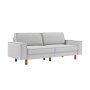 Atelier del Sofa Sofa sa 3 sedišta Sparrow 3 Pebble Walnut - slika 1