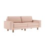 Atelier del Sofa Sofa sa 3 sedišta Sparrow 3 Salmon Walnut - slika 1