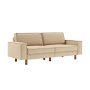 Atelier del Sofa Sofa sa 3 sedišta Sparrow 3 Sand Walnut - slika 1